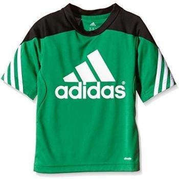 adidas Sere14 TRG JS Y - Camiseta para niño, color verde / negro / blanco, talla 152