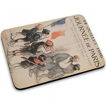 Colección 130, Custom adhesivo para MacBook piel de vinilo mangas de diferentes tamaños, neopreno, Vintage - Saluting Soldiers, Mouse Mat