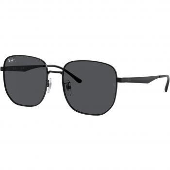 Ray-Ban RB3713D Unisex Squadrata Sunglasses Black 002/87 Size 57 Asian Fit