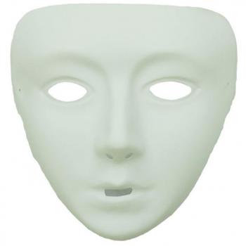 GUIRMA - Careta blanca para decorar