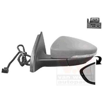 Espejo retrovisor VAN WEZEL 5740807, tipo: Espejo retrovisor, características: diseño específico para vehículos, fácil instalación, fabricado con materiales de alta calidad, incluye soporte y ajuste eléctrico (si aplica), cumple