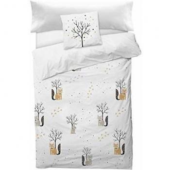 NORKIDS Funda nórdica Forest White Cama 90