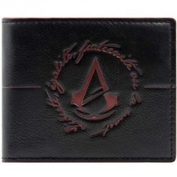 Cartera de Ubisoft Assassins Creed Unity Logo Negro