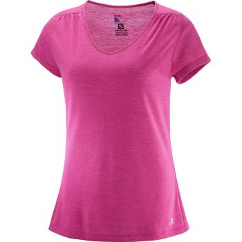 SALOMON ELLIPSE SS TEE W - Camiseta, Mujer, Rosa