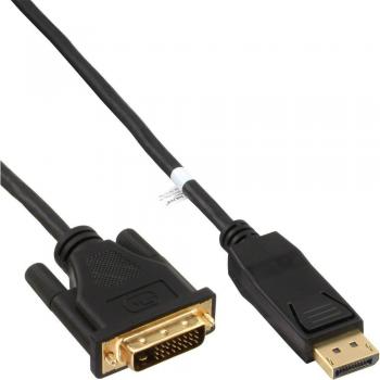 Cable adaptador Convertidor DisplayPort a DVI, 1,5m, color negro