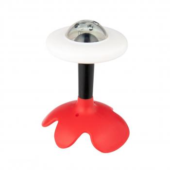 Sonajero Sensorial Mordedor Canpol Babies - Sonajero con mordedor, color rojo, 1 unidad, diseñado para estimular los sentidos del bebé y aliviar las molestias de la dentición