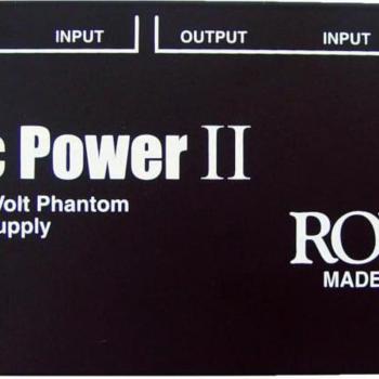 Rolls PB223 Mic Power II Dual 48V Phantom Power Supply