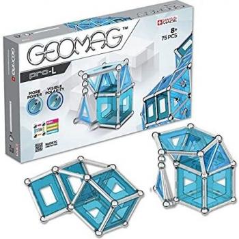Juego de Construcción Magnética Geomag Pro-L 75 Piezas