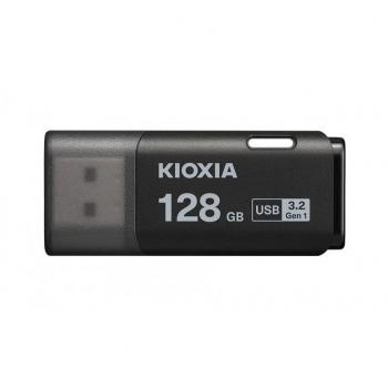 Kioxia TransMemory U301 Unidad Flash USB 3.2 de Alta Velocidad de Transferencia de Datos, Capacidad de 128GB, Color Negro