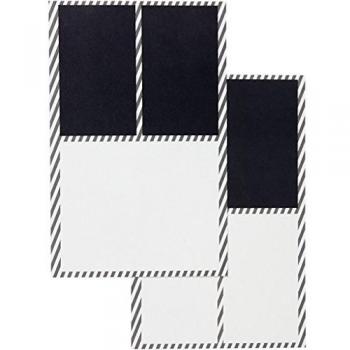 Pegatinas, dia: 6,5 cm, hoja 9x14 cm, Paris, 4hojas surtidas