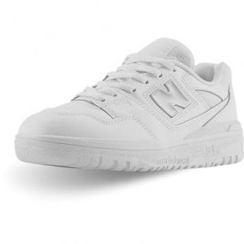 New Balance 550 Grade School Shoes - White - Size: 4.5 US / UK 4.5 / Women's Size: 7.5