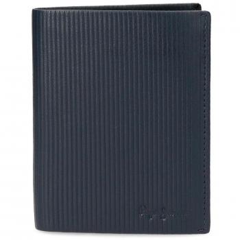Pepe Jeans 7112063 Stripe Colors Monedero, 12 cm, 0.1 Litros, Azul