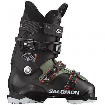 Salomon QST Access 80 GW Botas de Esquí Hombre 285 Black Oil Green