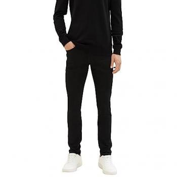 Vaquero de hombre Tom Tailor Troy corte slim, color negro denim, modelo 20622022, talla 30W / 32L