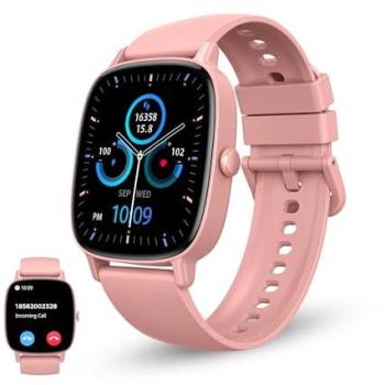 Ksix Pulse Smartwatch Rosa, Pantalla 1.83, Autonomía 7 Días, 100+ Modos Deportivos, Modo Salud, Llamadas, IP68