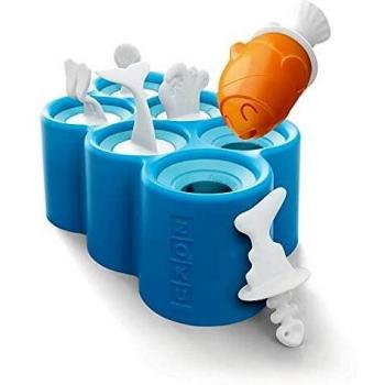 ZOKU Pop Maker Vis Set voor 6 IJsjes