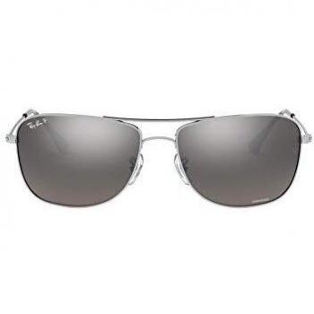 Ray-Ban Unisex's Rb 3543 Sunglasses, Silver, 59