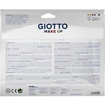 Giotto Make Up Pintura Facial Cosmética 5 Ml. Metallic Colours
