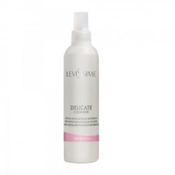 Levissime Delicate Cleanser 250mL - Agua Micelar para Pieles Sensibles y Cuperósicas, formulación suave, elimina impurezas y maquillaje, hipoalergénico, sin alcohol ni parabenos