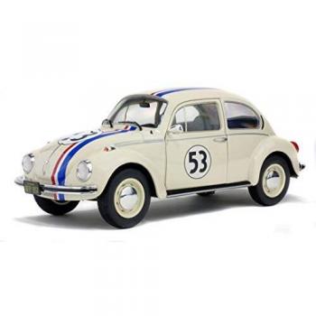 Solido S1800505 VW Beetle 1303 Racer #53 - Coche de Modelo, Escala 1:18, Color Beige