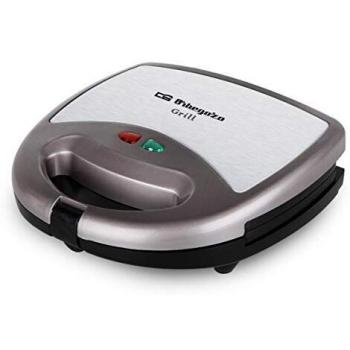 Orbegozo GR 2500 - Grill con placas antiadherentes, 800 W de potencia
