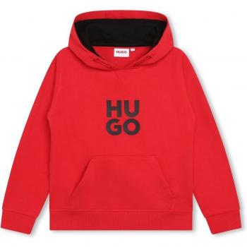 Sudadera de niño con capucha y logo frontal