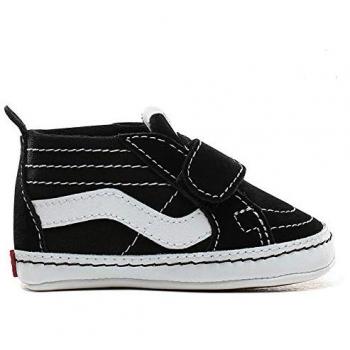 Zapatillas Vans Sk8-Hi Crib para niños, color negro, talla 18 EU
