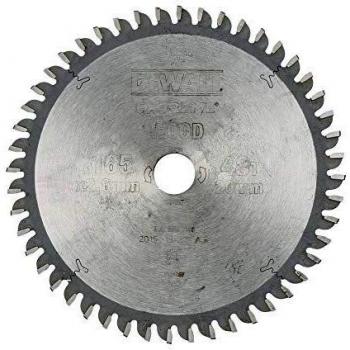 DEWALT DT4087-QZ - Hoja para sierra circular portátil 165x20mm 48D TCG -5º