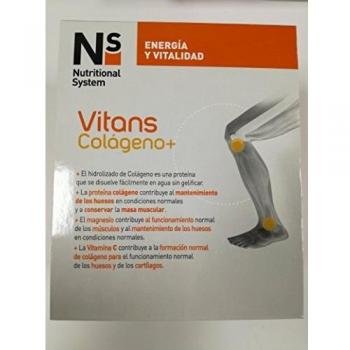 N+S VITANS COLAGENO+ VAINILLA 30 SOBRES PARA2, blanco