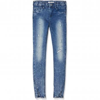 NAME IT Nkfpolly Dnmtamara 2079 Pant, Jeans para Niñas, Azul Medium Blue Denim, 158