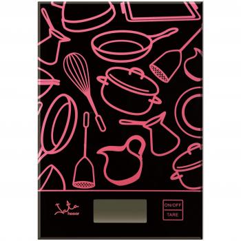 Jata Hogar 727 - Balanza electrónica, visor LCD, 4 dígitos, 5 kg