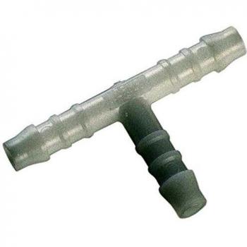 Acoplamiento en T de PVC para manguera de 10 mm, set de 2 piezas