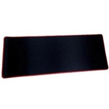 Woodlandu Grande Juegos alfombrilla de ratš®n Impermeable Los bordes cosidos velocidad sedoso alisan la superficie antideslizante de goma Base Mats 300x800x3mm/11.8x31.5x0.12inch rojo Bordes