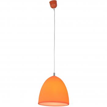 Lámpara de Techo Colgante Tipo Cúpula Naranja 25cm E27