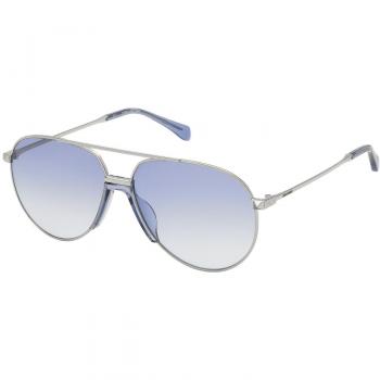 Gafas de sol ZADIG & VOLTAIRE SZV320, Total Shiny Palladium, 59 mm, Unisex Adulto