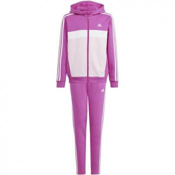 Chándal Adidas 3 bandas infantil fucsia