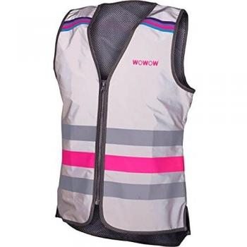 Chaleco Reflectante Wowow Lucy Mujer Talla S Plata