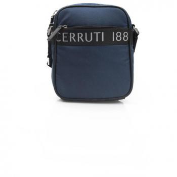 Blue Nylon Crossbody Bag