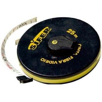 Sifer cinta metrica fibra vidrio 25m 15mm