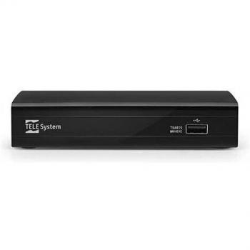 Decoder Telesystem TS6815 Full HD DVB-T2 HEVC 10 Bit con HDMI, USB y Ethernet RJ-45