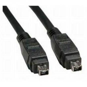 Cable Firewire DV a PC, 4 conectores a 4, 1,8 metros, IEEE1394