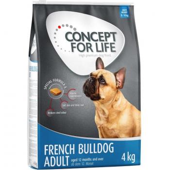Concept for Life French Bulldog Adult - Economy Pack: 2 x 4 kg