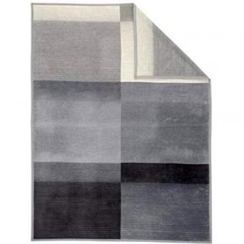 Manta Jacquard Ibena Granada Antracita/Gris 150x200cm
