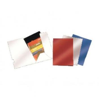 Subcarpeta Gio Plastificada 2 Solapas A4 275g/m² Blanca