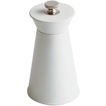 Alessi Pepe Le Moco - Molinillo de sal, color blanco