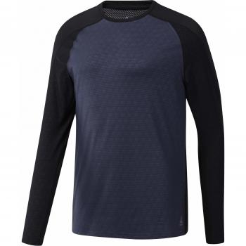 Reebok Ost Smartvent LS Top Camiseta De Manga Larga, Hombre, hernvy, M