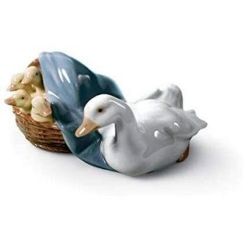 Figura decorativa de porcelana Cría de Patos Lladró