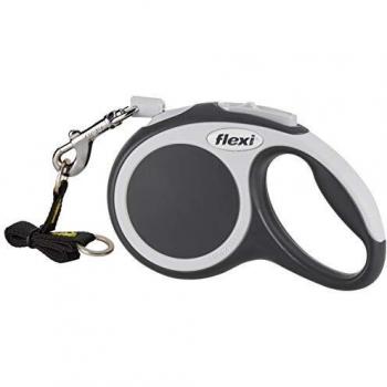 Flexi Vario-Correa retráctil Cordon XS Antracita, X-Small, 3 m