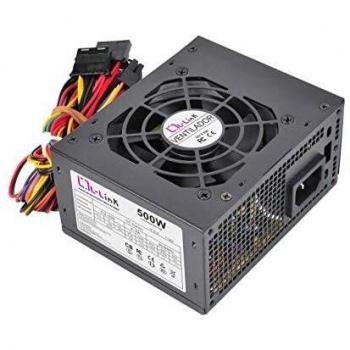 L-Link | Fuente de alimentación SFX/Micro ATX 500W 24 Pins | Fuente PC Silenciosa | LL-PS-MICRO-500-CAB