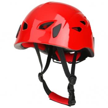 1 x Casco De Seguridad Cascos De Escalada Kayak Rapel Protector De Rescate - Rojo